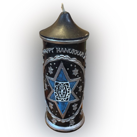 Chanukah Candle With Star Of David & Menorah NWT - Picture 5 of 5